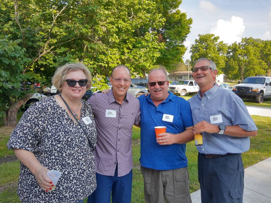 Carole Darr, Mark Barrera, Randy Brown, George Brown